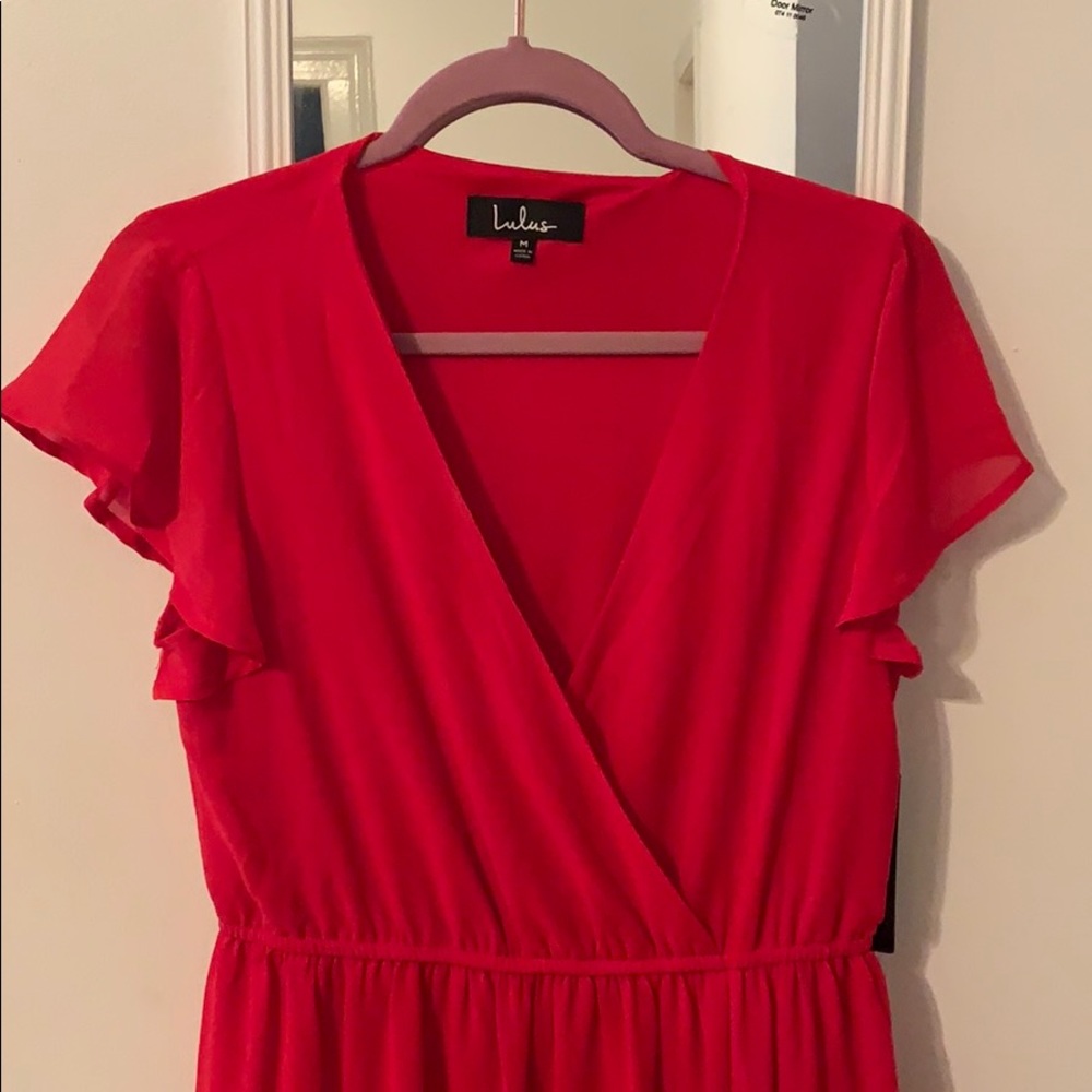 Lulu’s “Lost in the Moment” Maxi Dress, size M